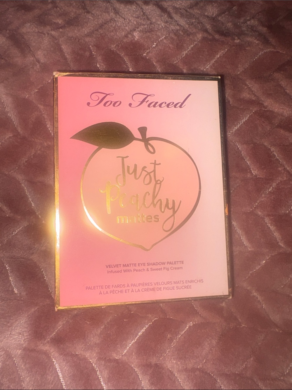 Too Faced Just Peachy Mattes Shadow Palette - Pink Peach